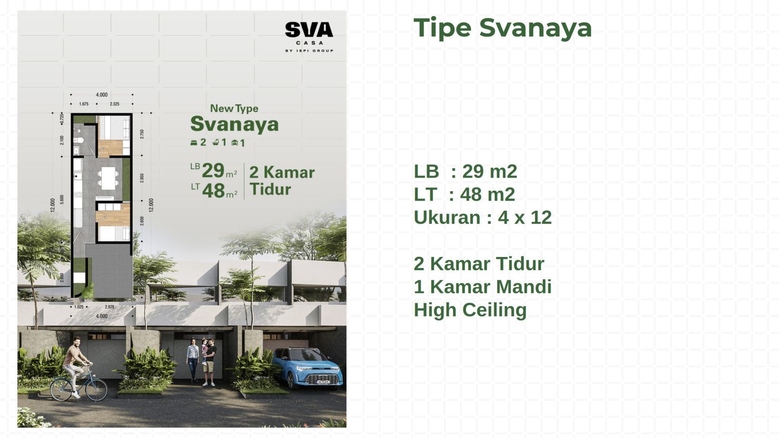 Tipe Svanaya - SVA Casa Sawangan